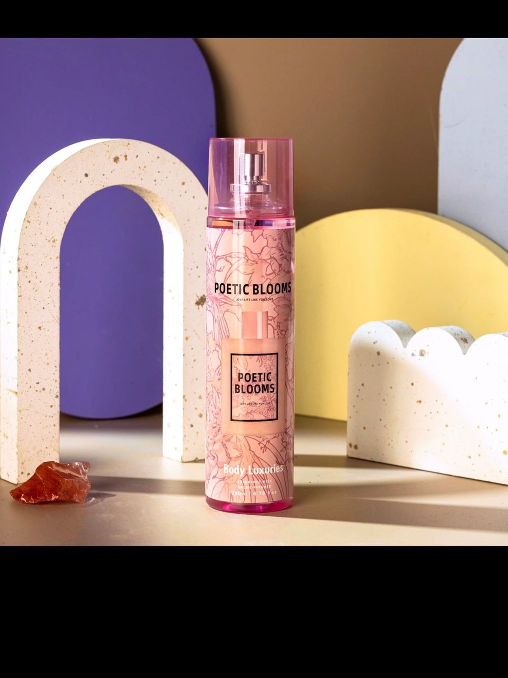 Poetic Blooms Pink Body Mist by Poetic Blooms